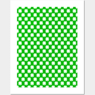 FOUR Leaf Clover St Patricks Day - St Patricks Day Art Posters and Art